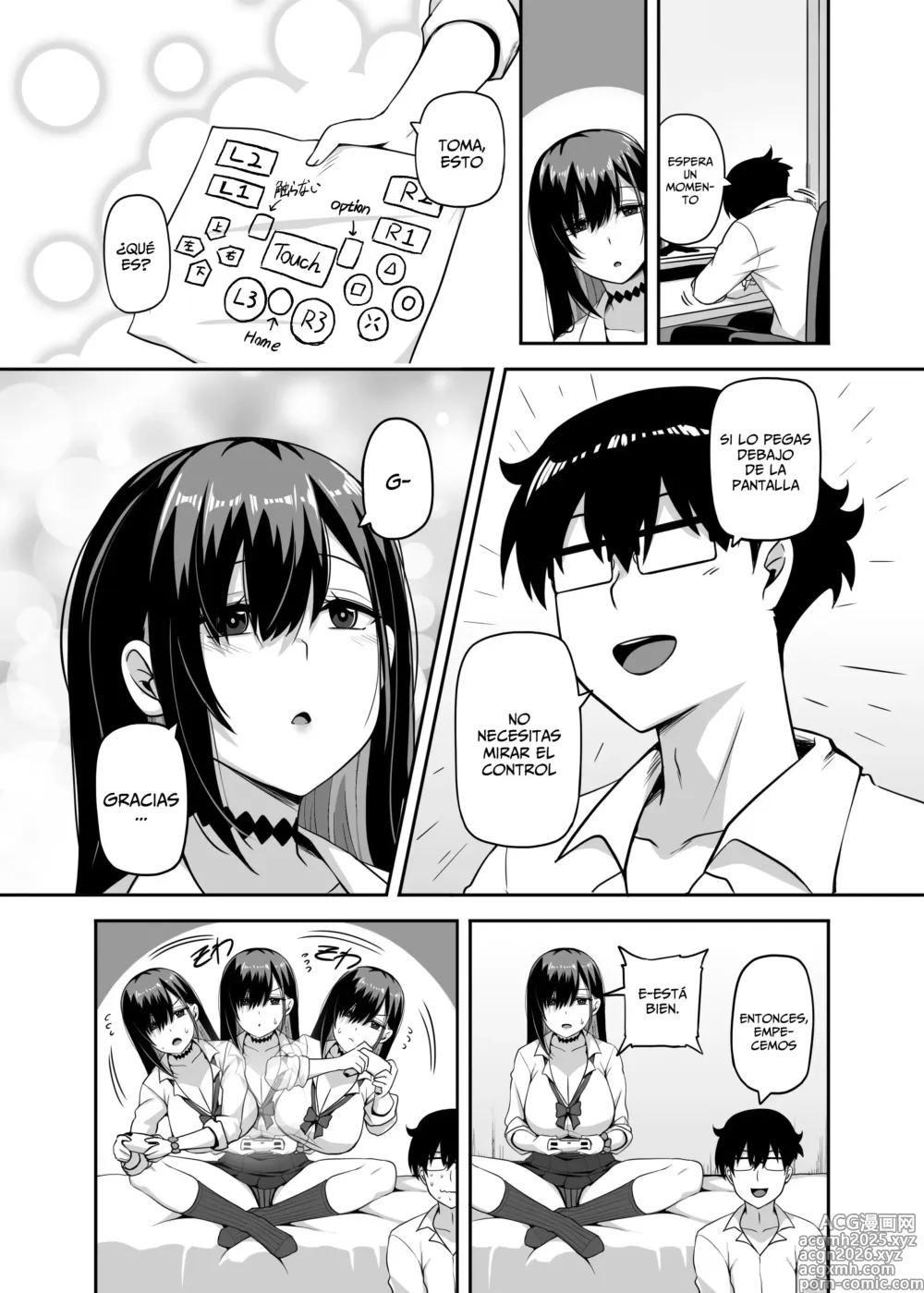 Page 6 of doujinshi La Historia Sobre Cuando Una Gyaru de mi Clase Vino a mi Casa y Terminamos Jugando Juntos un RPG de Cacería
