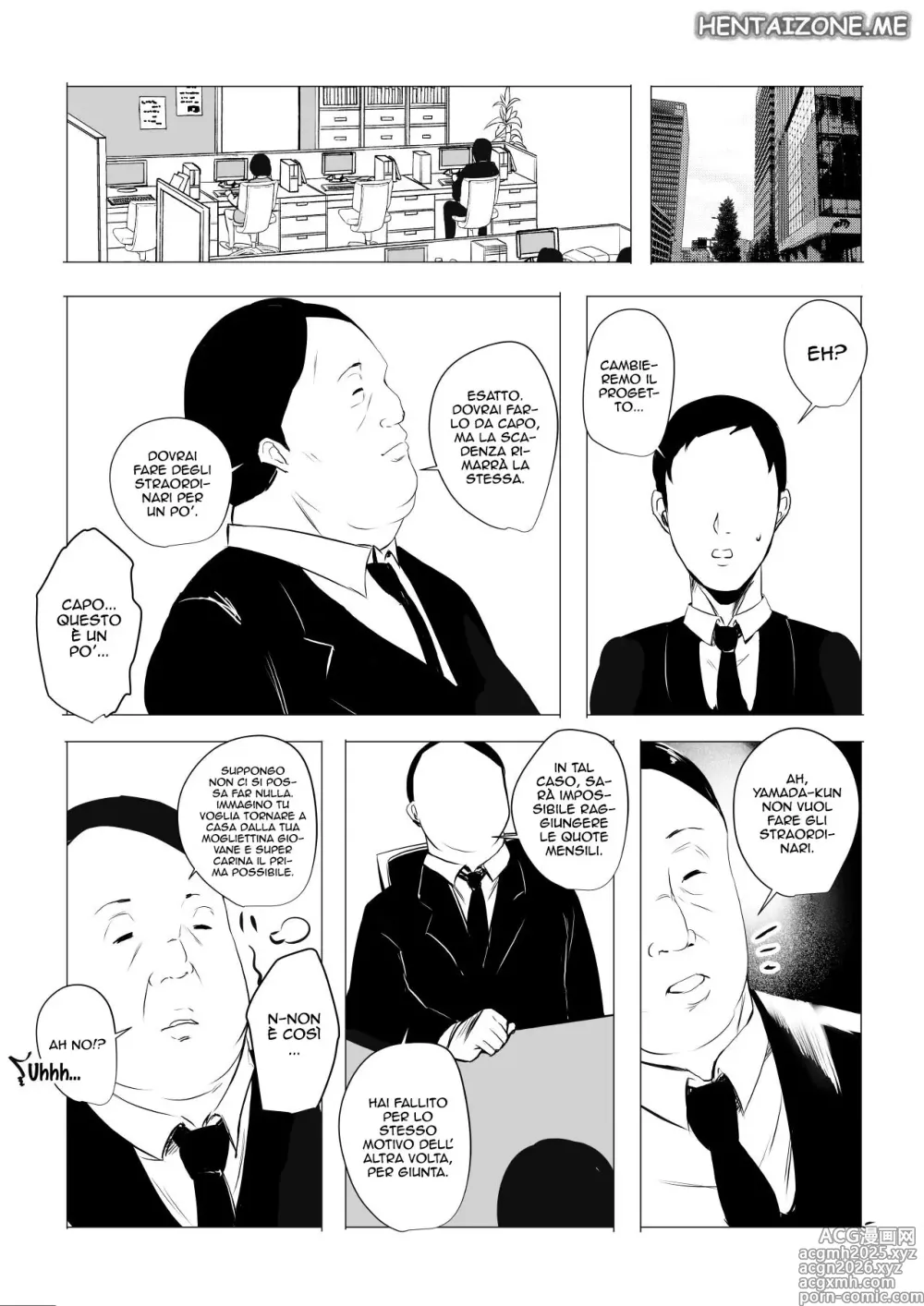 Page 3 of doujinshi Ho permesso alla mia moglie studentessa liceale con le tettone che strapazza solo me, di fare sesso con un altro uomo 1-5