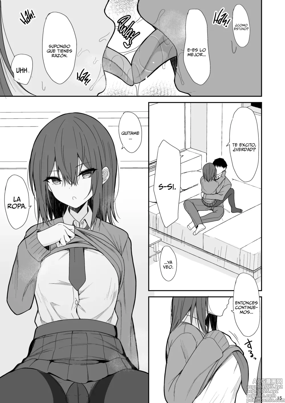 Page 14 of doujinshi Haciéndole Creampie a mi Fría y Distante Senpai sin su Consentimiento