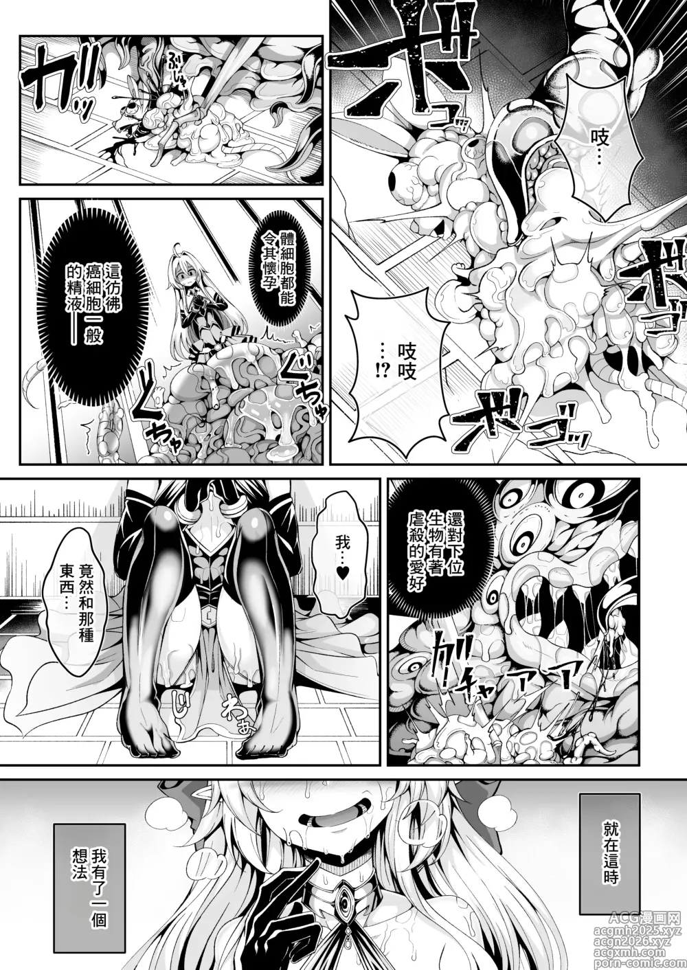 Page 11 of doujinshi 精隷牢獄蕾格～和怪形魔物自慰交尾一起毀滅的願望～