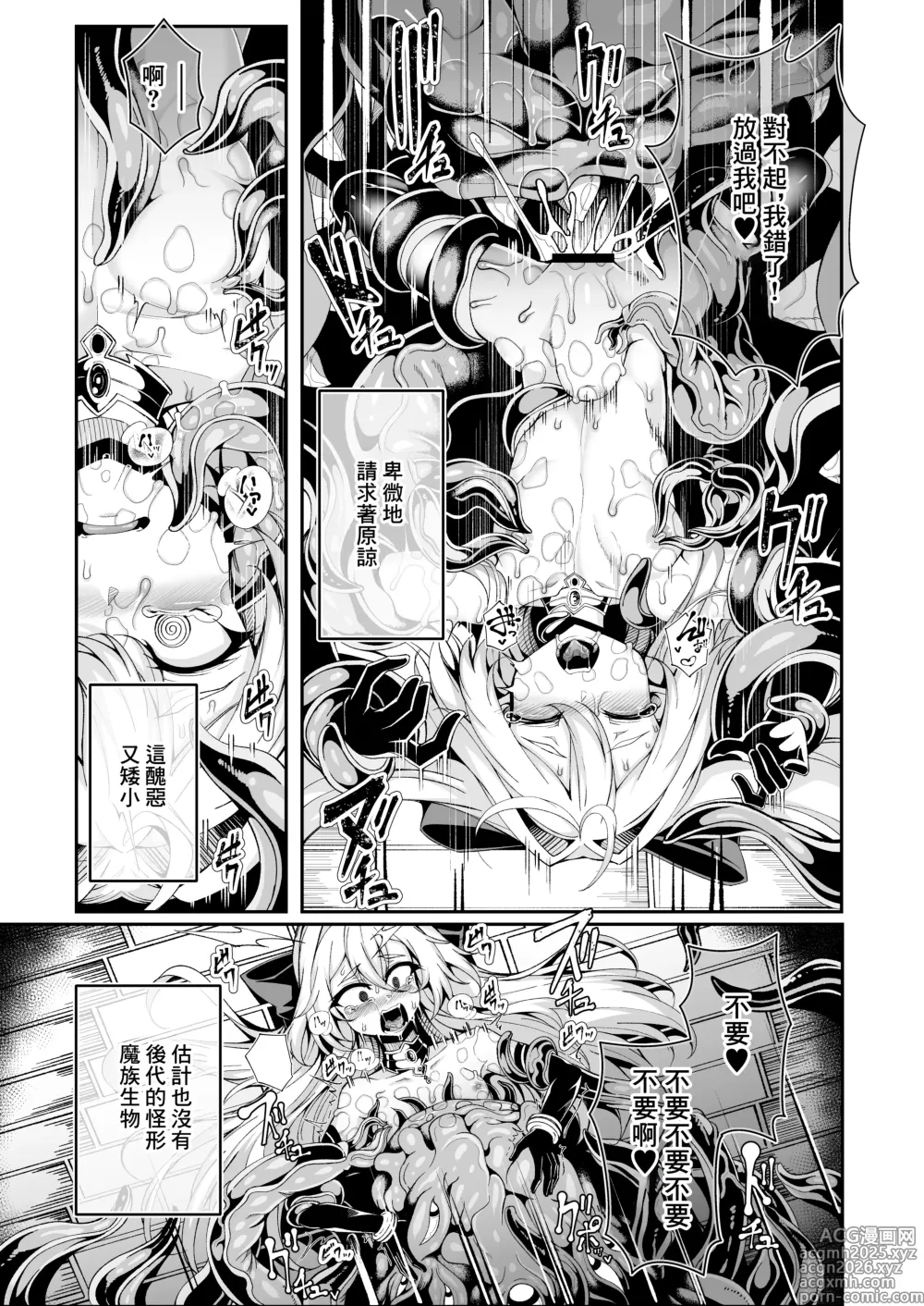 Page 16 of doujinshi 精隷牢獄蕾格～和怪形魔物自慰交尾一起毀滅的願望～