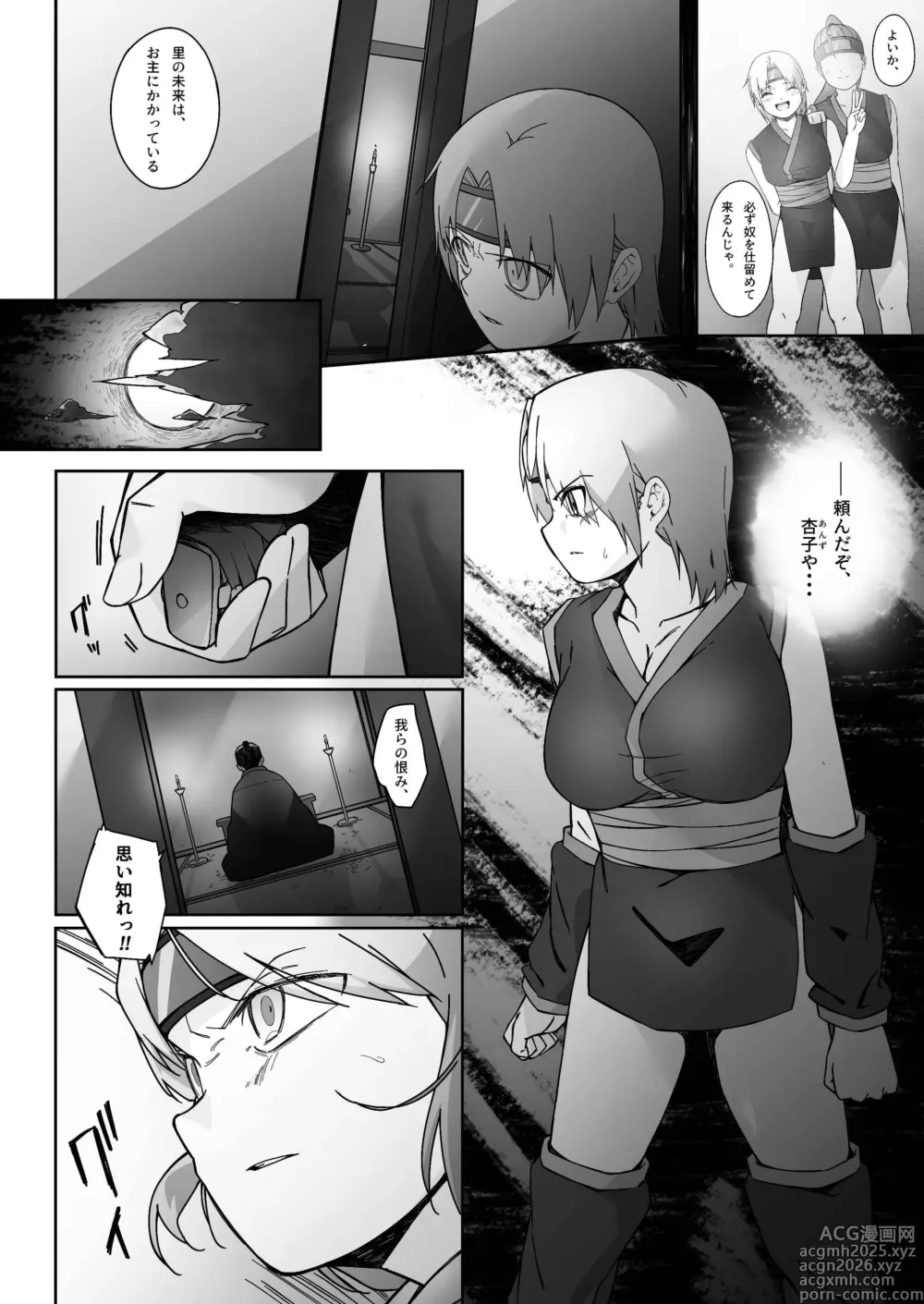 Page 3 of doujinshi Kunoichi ga Ochiru Made -Zenpen-