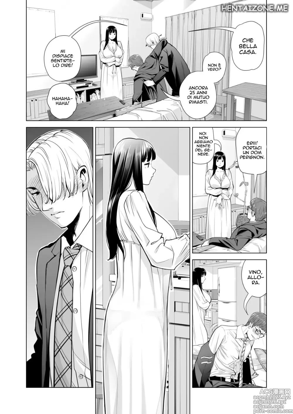 Page 14 of doujinshi Mia moglie casalinga scopata da un mio collega mentre sono ubriaco