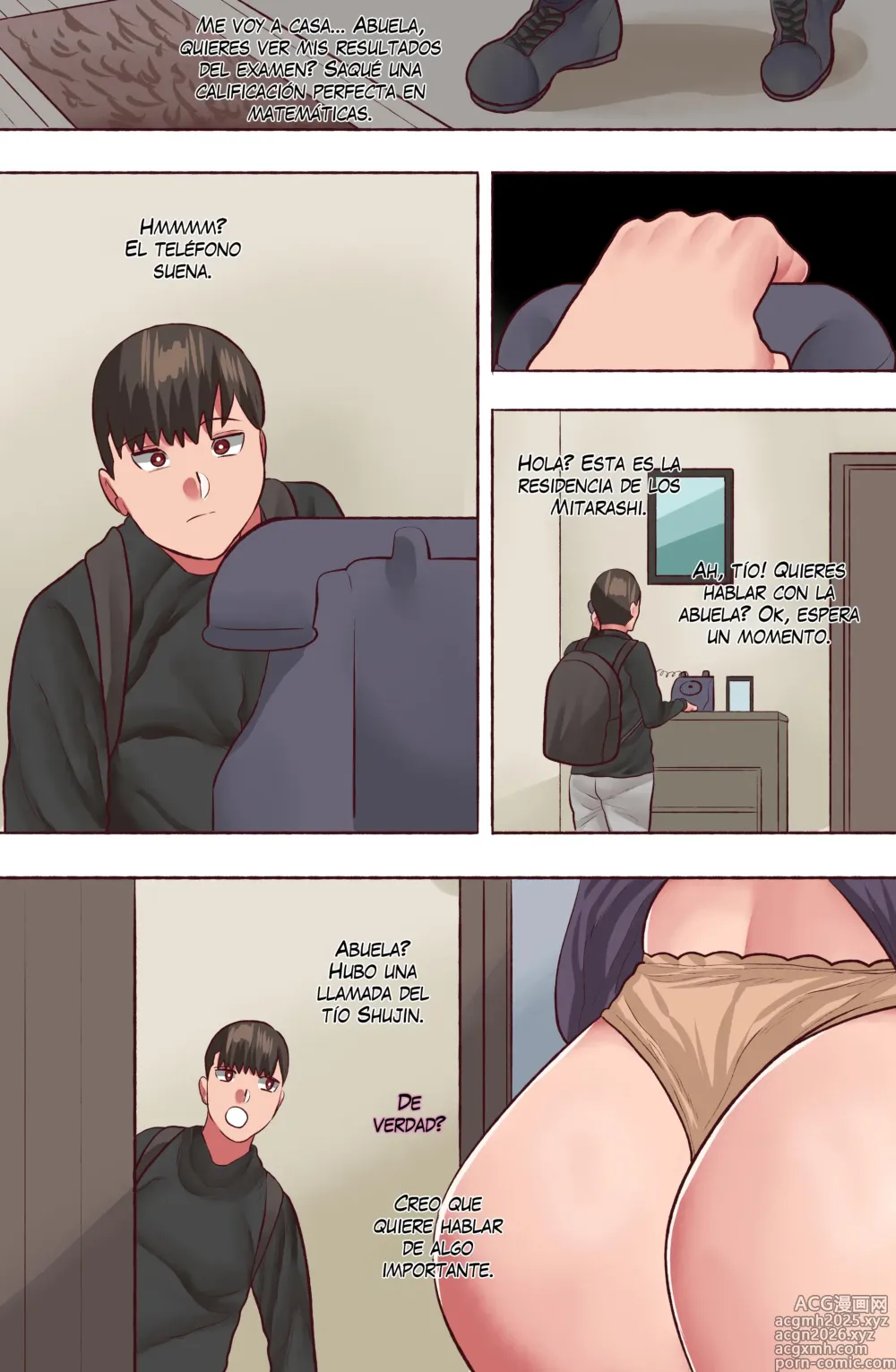 Page 7 of doujinshi Dont Steal My Grandma - No me robes a mi abuela
