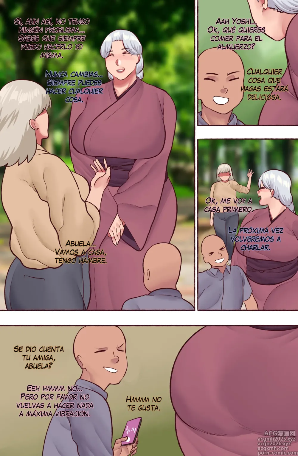 Page 1 of doujinshi Dont Steal My Grandma 02 - No me robes a mi abuela 02