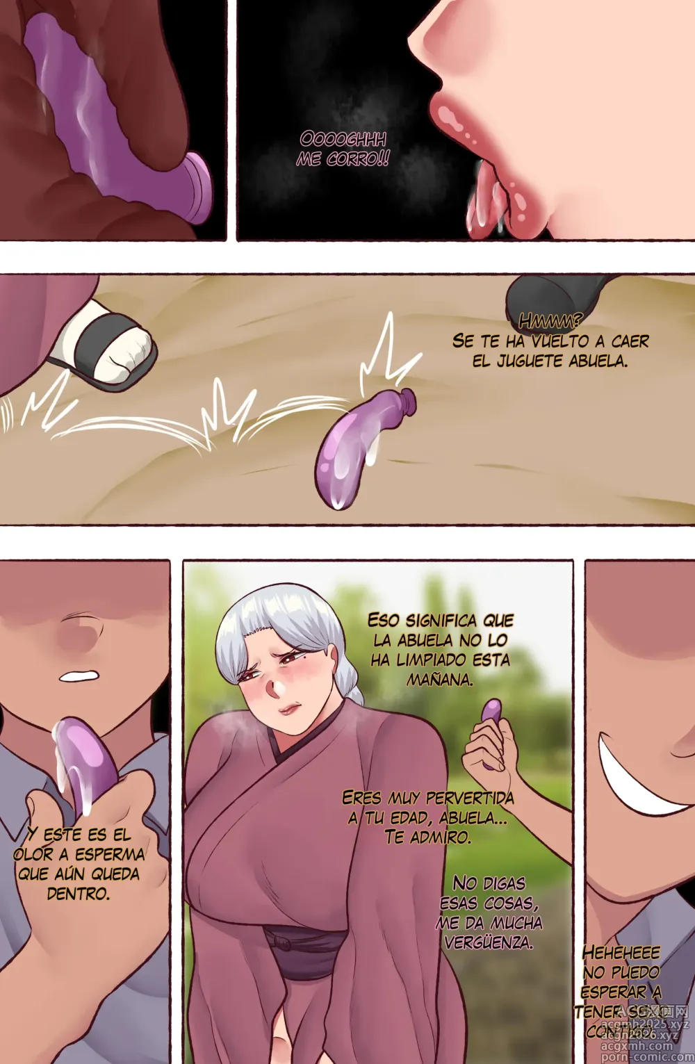 Page 2 of doujinshi Dont Steal My Grandma 02 - No me robes a mi abuela 02