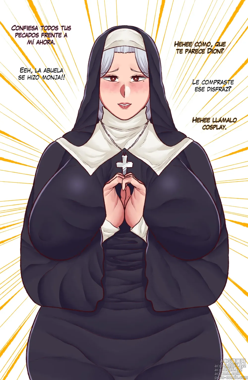 Page 12 of doujinshi Dont Steal My Grandma 02 - No me robes a mi abuela 02