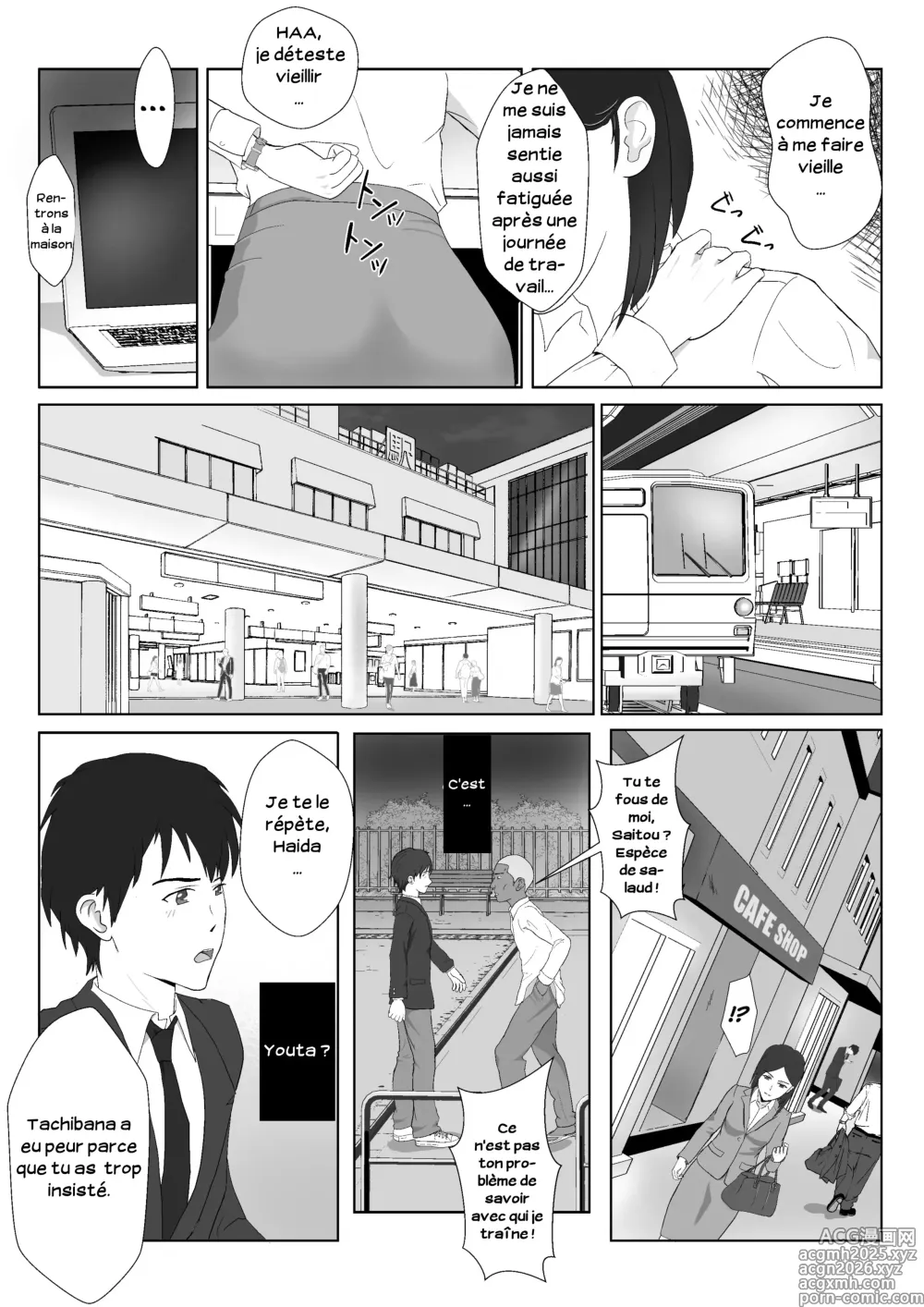 Page 5 of doujinshi Ma mère, carrièriste, a été victime d'un délinquant 01