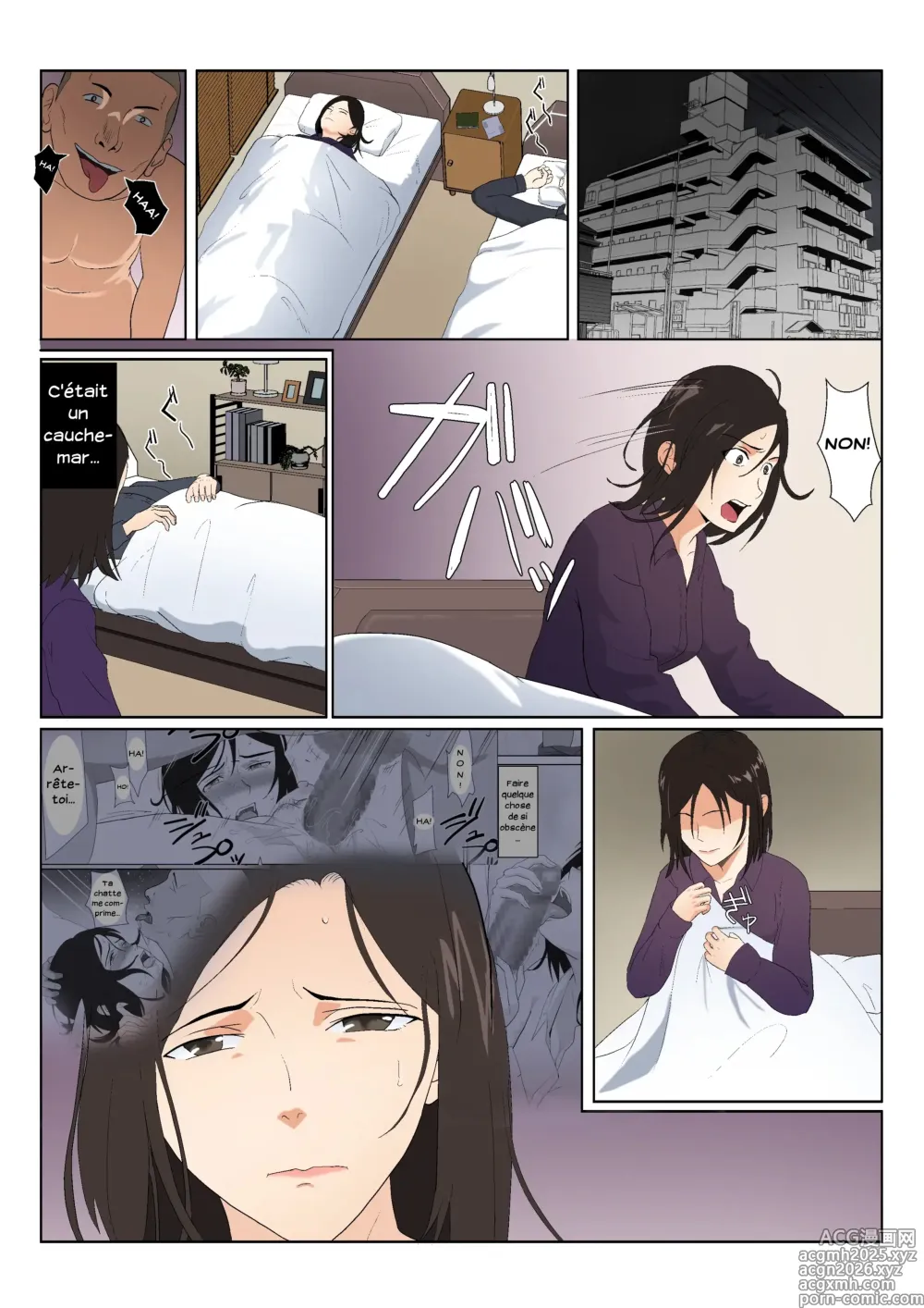 Page 2 of doujinshi Ma mère, carrièriste, a été victime d'un délinquant 02
