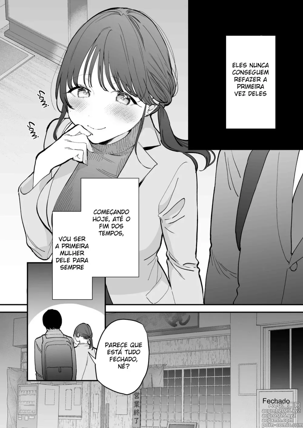 Page 4 of doujinshi I Had No Idea This Cute Virgin Was Packing