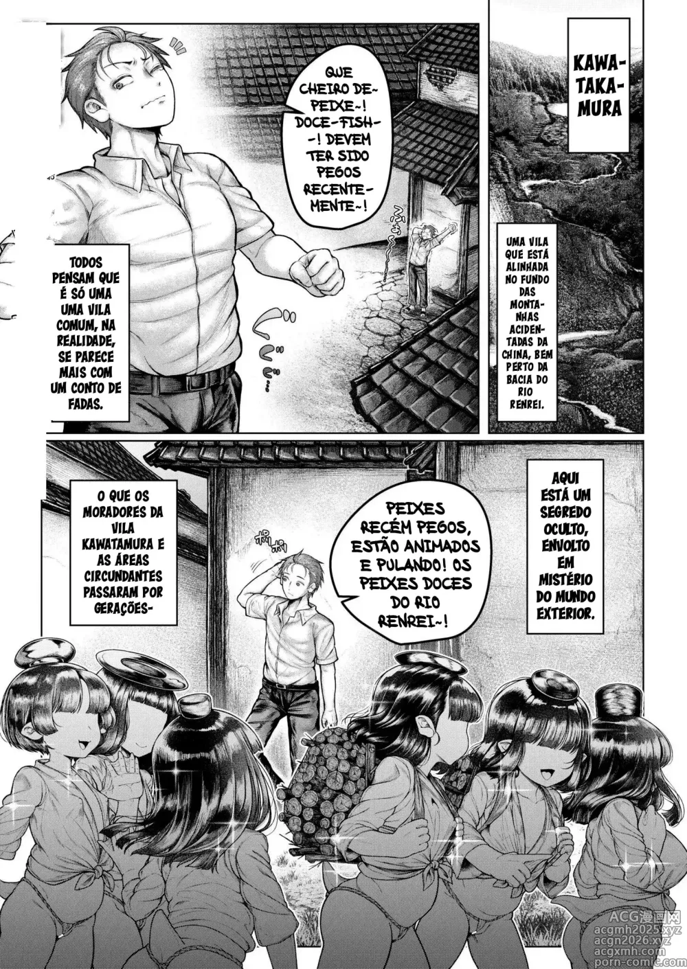 Page 2 of manga Soaking - Kappa Village
