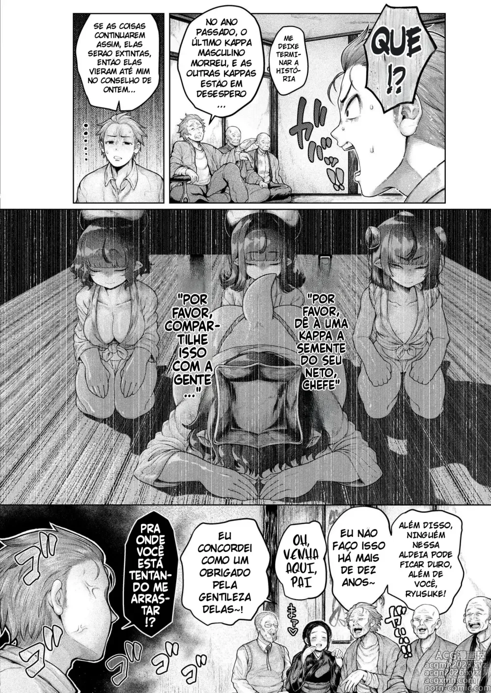 Page 6 of manga Soaking - Kappa Village