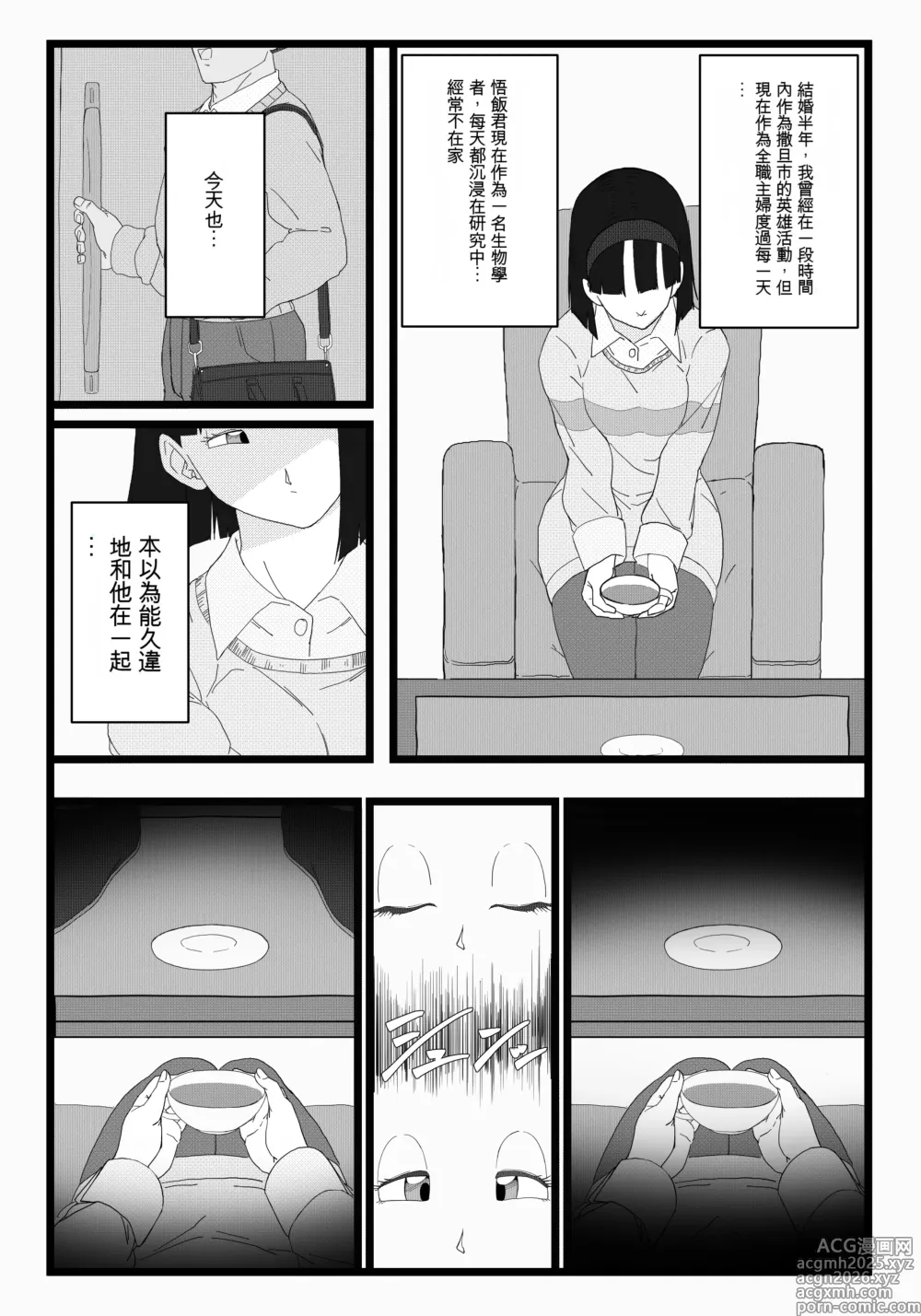 Page 1 of doujinshi ビーデル×悟空