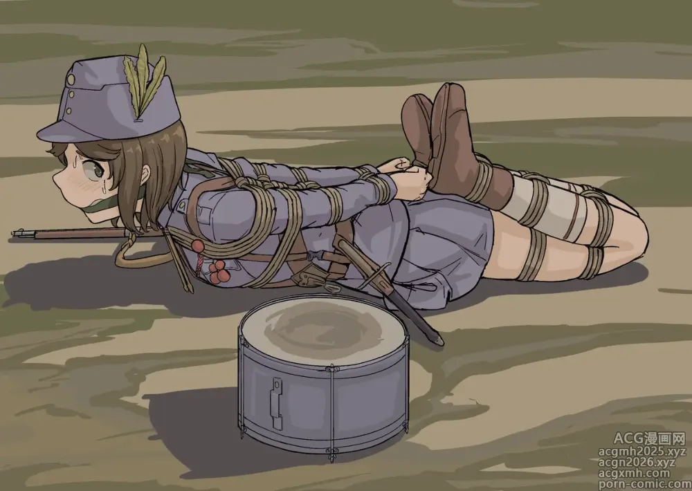 Page 19 of imageset Tied soldiers girls