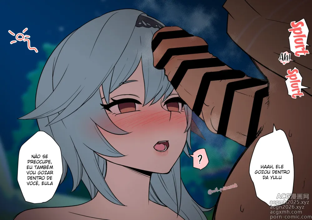 Page 7 of doujinshi Uma história sobre fazer coisas ruins com uma Eula bêbada depois da missão