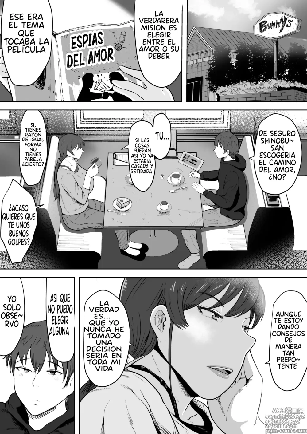 Page 12 of doujinshi Hoken no Sensei Shinobu, 37 Sai, K-Cup ~Sei ni Mezameta Toshima no Mesu~｜Shinobu-sensei, Enfermera Escolar de 37 Años, Copa K ~Una Madurita que Despertó su Sexualidad~