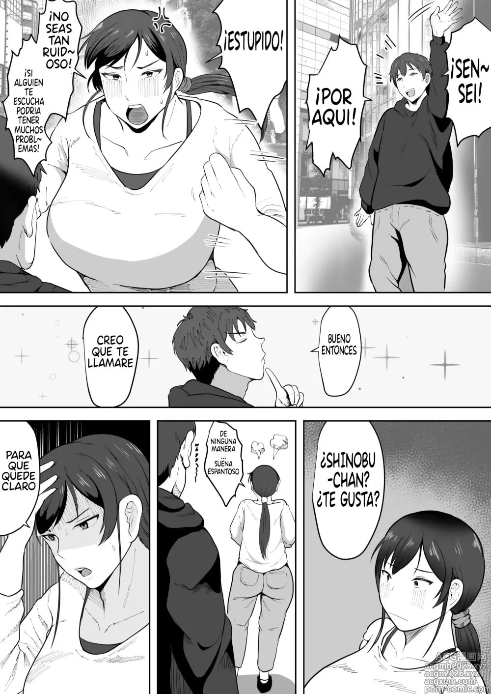 Page 10 of doujinshi Hoken no Sensei Shinobu, 37 Sai, K-Cup ~Sei ni Mezameta Toshima no Mesu~｜Shinobu-sensei, Enfermera Escolar de 37 Años, Copa K ~Una Madurita que Despertó su Sexualidad~