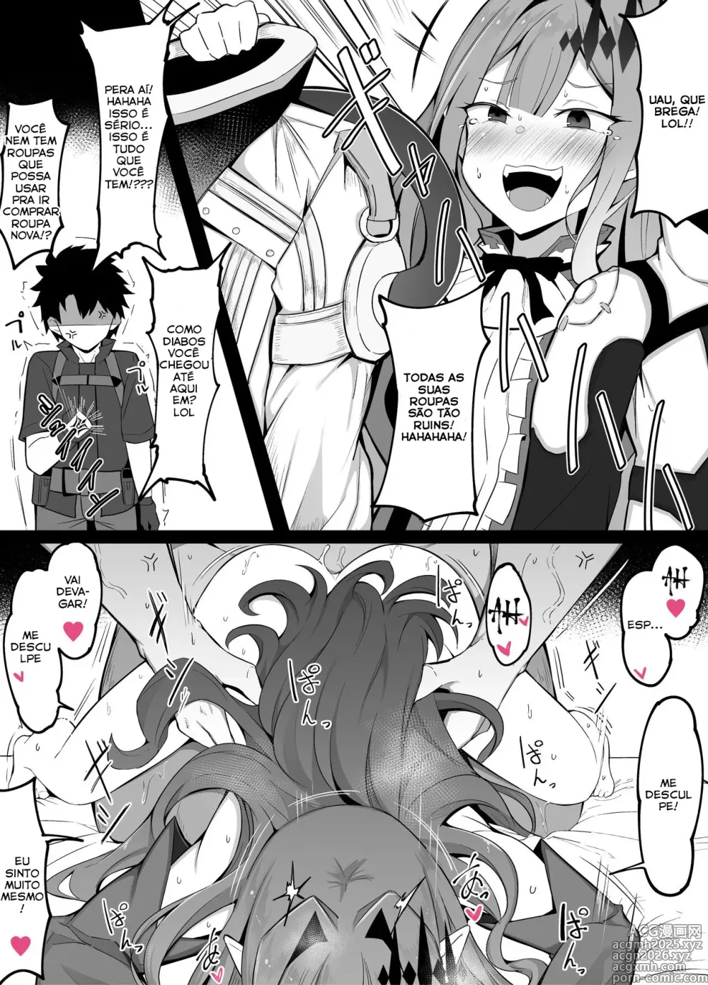 Page 3 of doujinshi Baobhan Sith interfere na privacidade de seu mestre