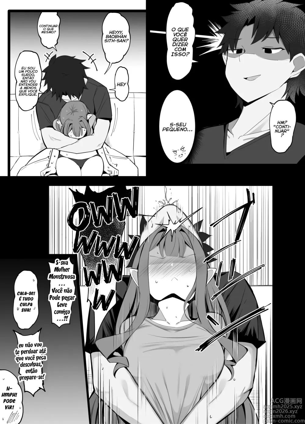 Page 4 of doujinshi Master and Baobhan Sith-san Hes Suuuuuper Close With