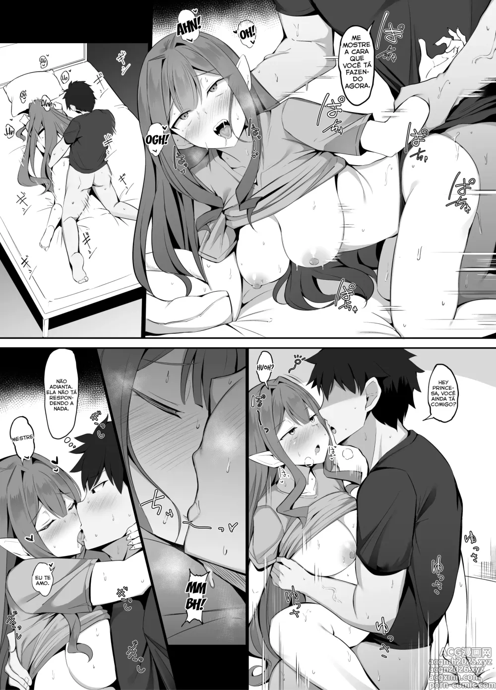 Page 10 of doujinshi Master and Baobhan Sith-san Hes Suuuuuper Close With