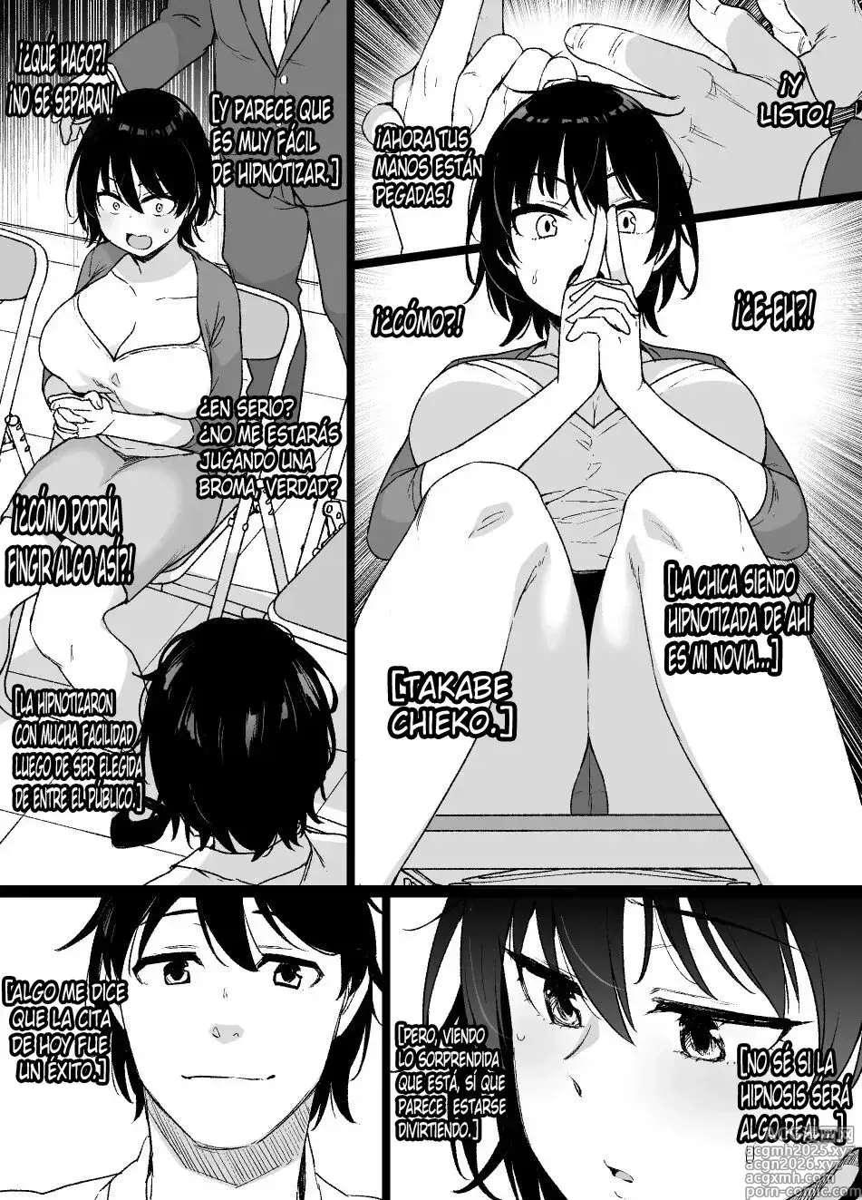 Page 1 of doujinshi Saiminjutsu ni Kakariyasui Kanojo｜Novia Fácil de Hipnotizar