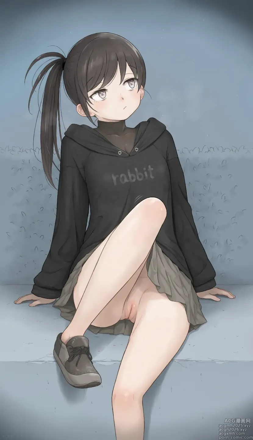 Page 1 of imageset Plus Step - Fantia限定 - 下半身が無防備な女の子、それを見つめる自分