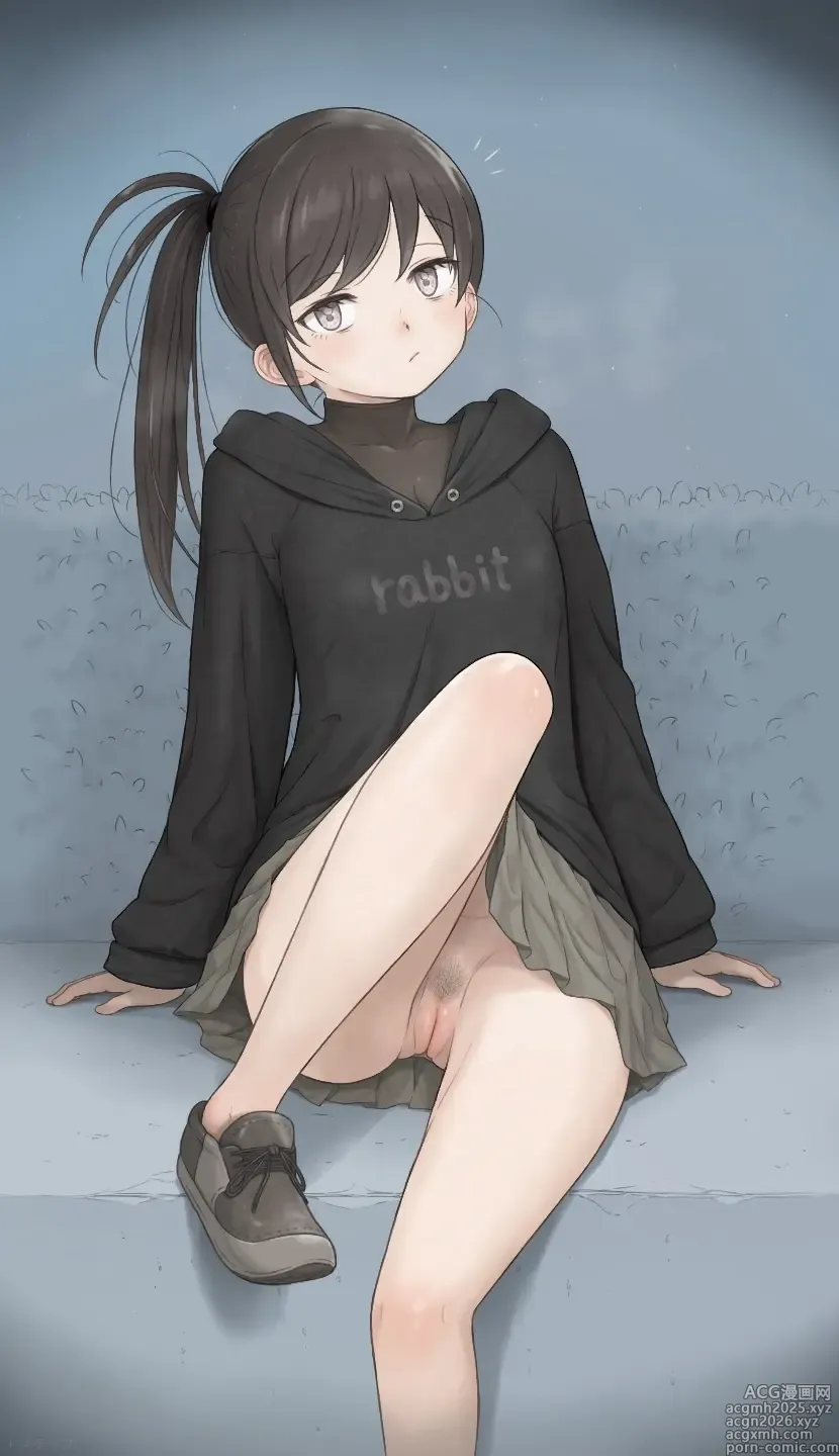 Page 10 of imageset Plus Step - Fantia限定 - 下半身が無防備な女の子、それを見つめる自分