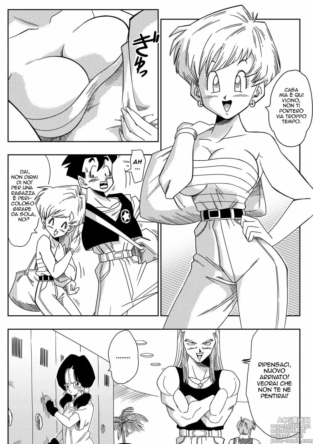 Page 4 of doujinshi LOVE TRIANGLE Z 1-6 - Dragon Ball