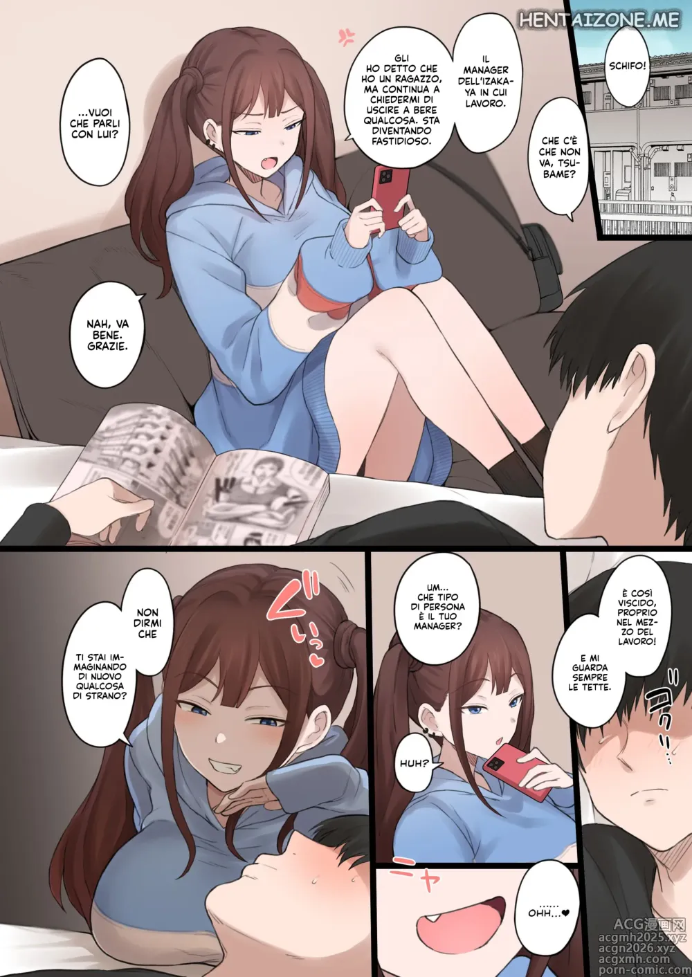 Page 11 of doujinshi Una ragazza che gioca con il mio fetish dell'infedeltà + Prequel + CG