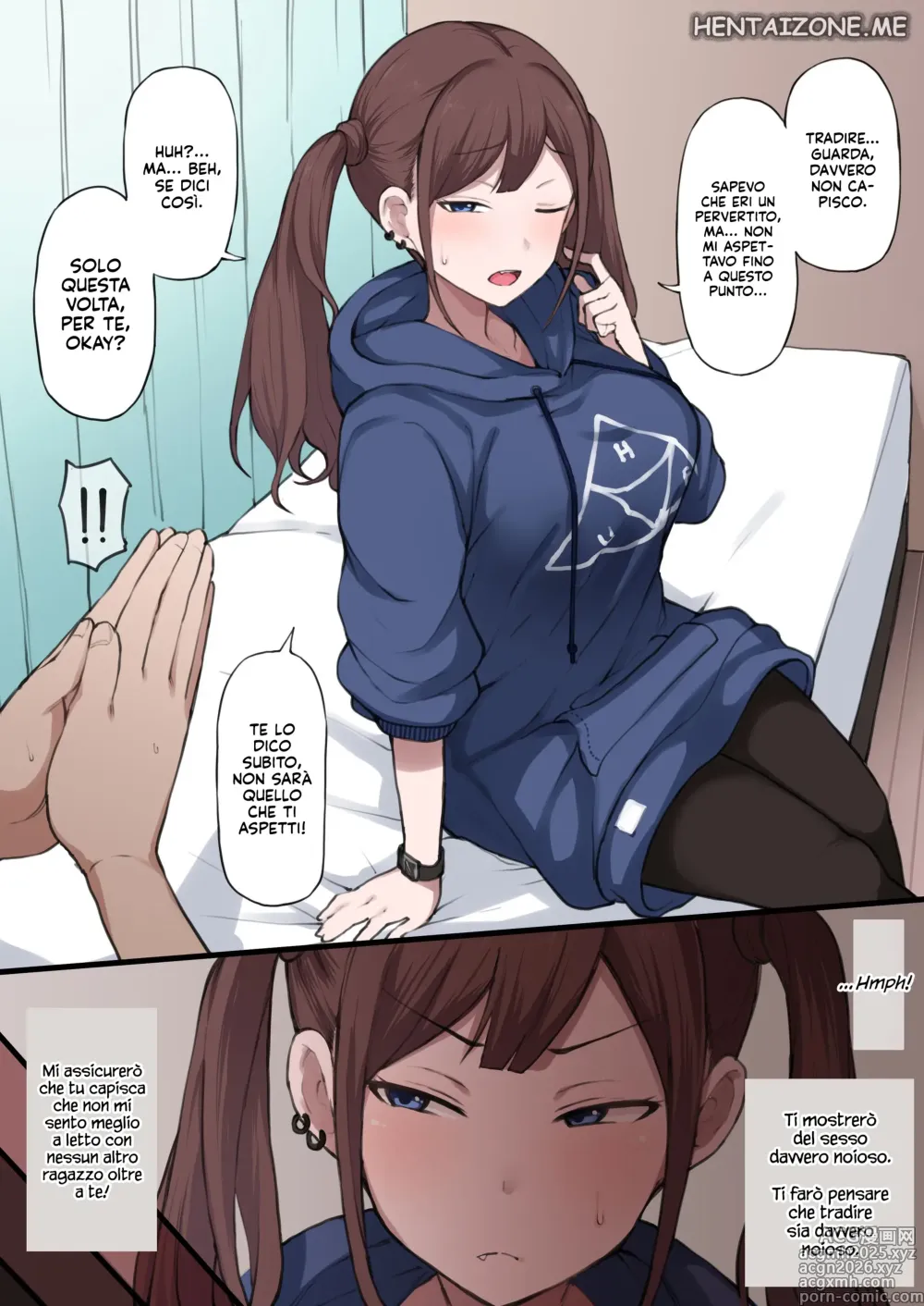 Page 3 of doujinshi Una ragazza che gioca con il mio fetish dell'infedeltà + Prequel + CG