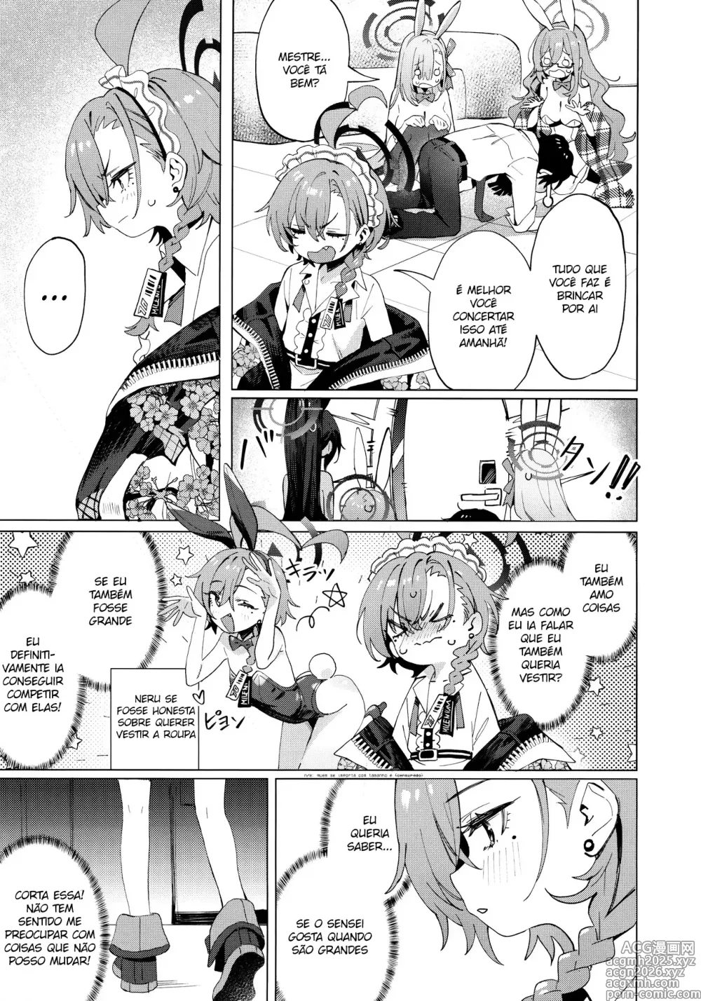 Page 7 of doujinshi Honto wa Neru-chan mo Kawaiku Naritai! - In fact, Nell Chan wants to be pretty too!