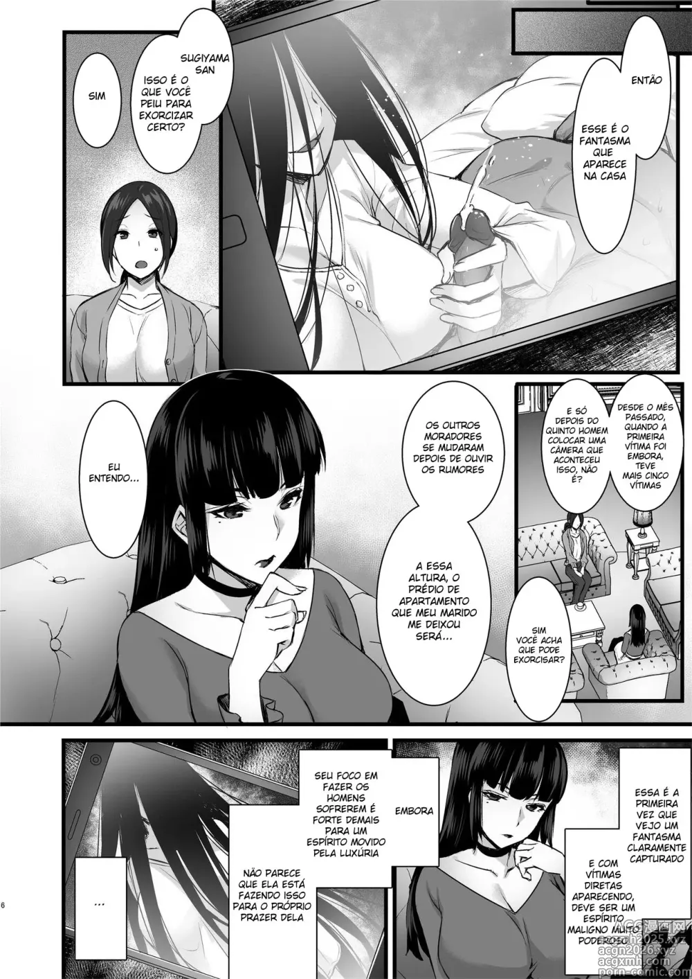 Page 5 of doujinshi Rental Tanetsuke Oji-san Ghost ~Tera Umare no Tanetsuke Oji-san, Yuurei to Nonstop Hame Jorei~