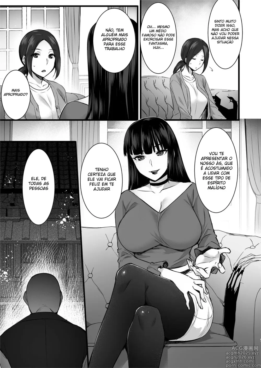 Page 6 of doujinshi Rental Tanetsuke Oji-san Ghost ~Tera Umare no Tanetsuke Oji-san, Yuurei to Nonstop Hame Jorei~
