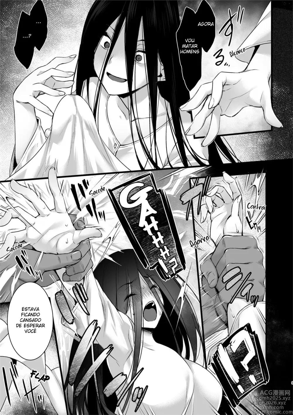 Page 8 of doujinshi Rental Tanetsuke Oji-san Ghost ~Tera Umare no Tanetsuke Oji-san, Yuurei to Nonstop Hame Jorei~