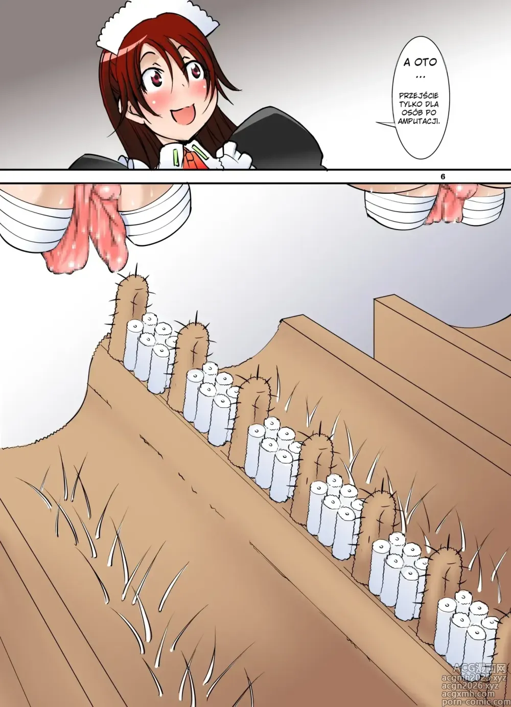 Page 6 of doujinshi Shishi Setsudan Shoujo Goumon Gyakutai-kan no Maid-san 4