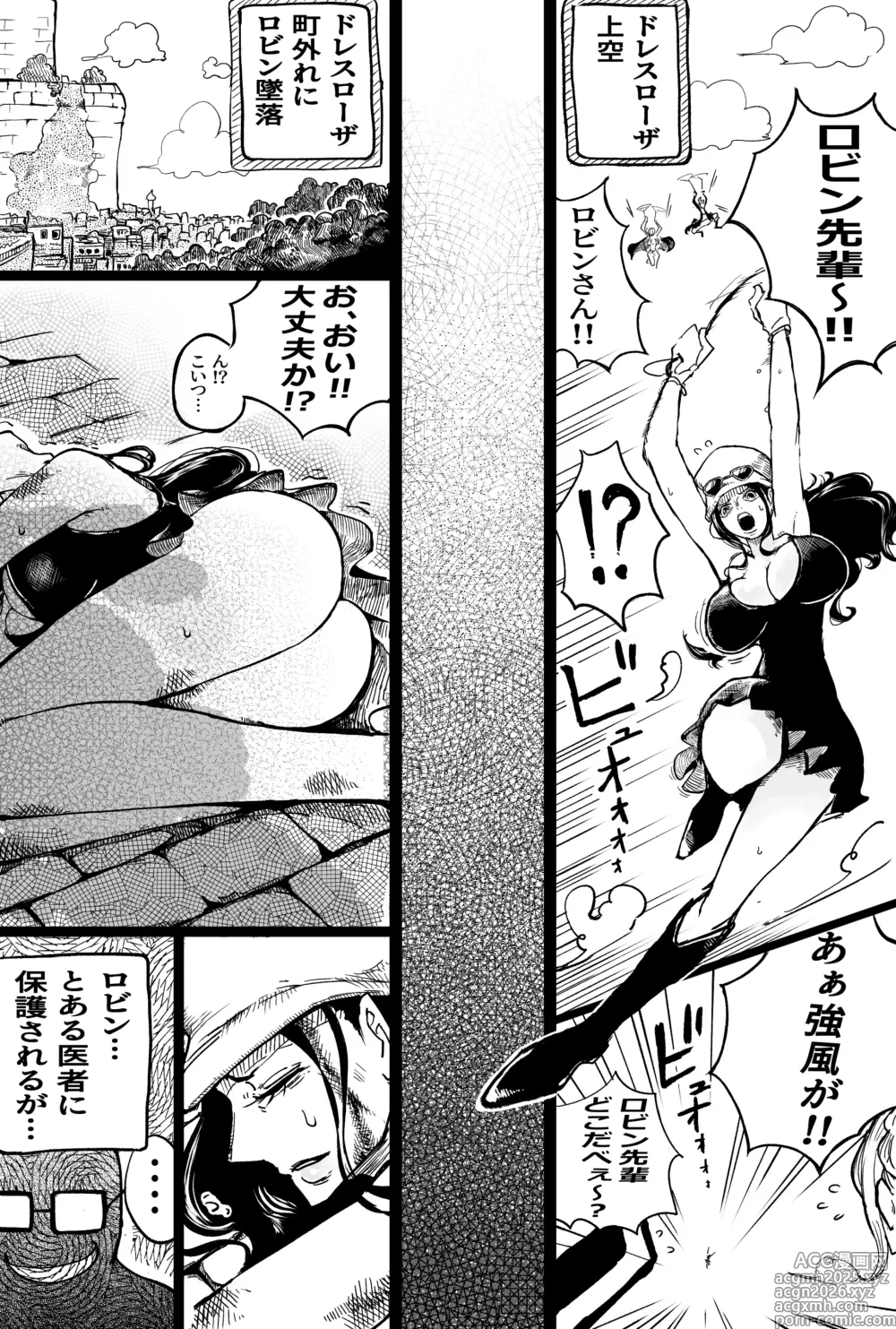Page 1 of doujinshi Robin ga etchinakoto sa reru hanashi