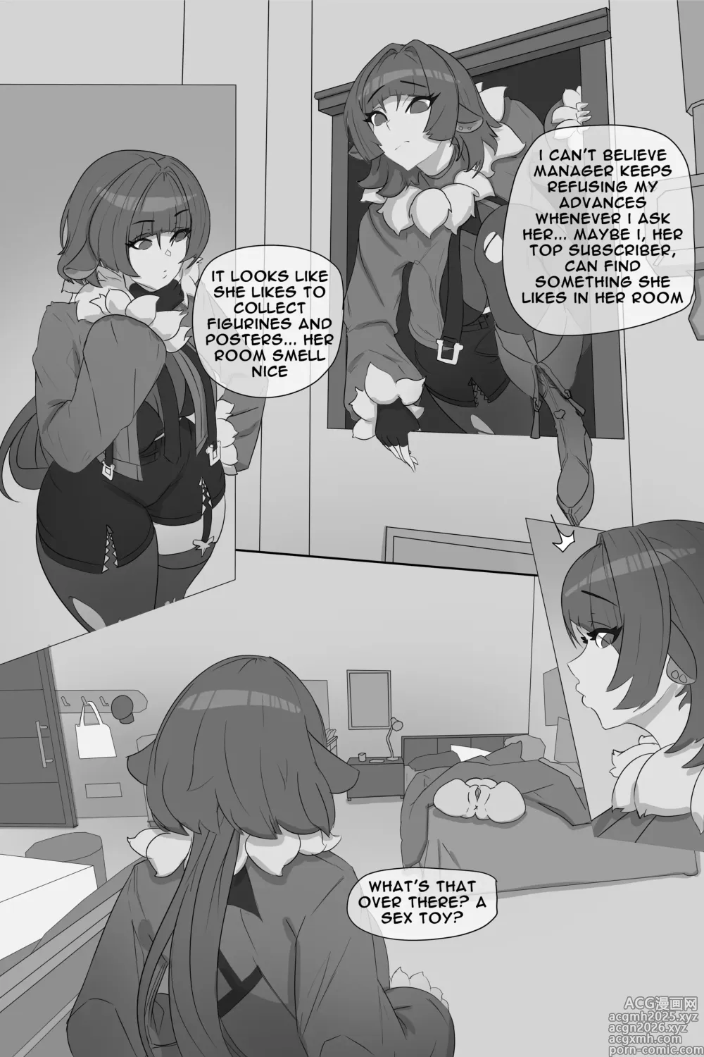 Page 1 of doujinshi Jane Doe and Futa Belle uncen english and japanese vv55