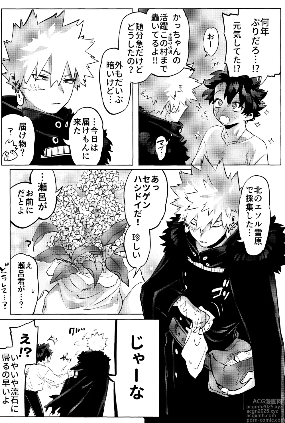 Page 13 of doujinshi Hana shi