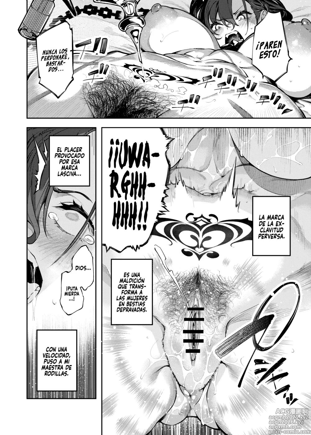 Page 12 of doujinshi Un Manga Donde una Marca Lasciva Pone Débil a mi Maestra