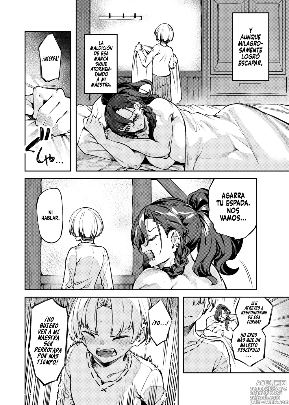Page 14 of doujinshi Un Manga Donde una Marca Lasciva Pone Débil a mi Maestra