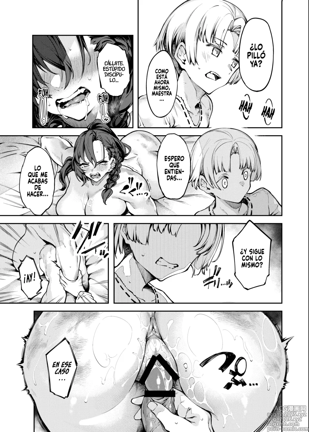 Page 19 of doujinshi Un Manga Donde una Marca Lasciva Pone Débil a mi Maestra