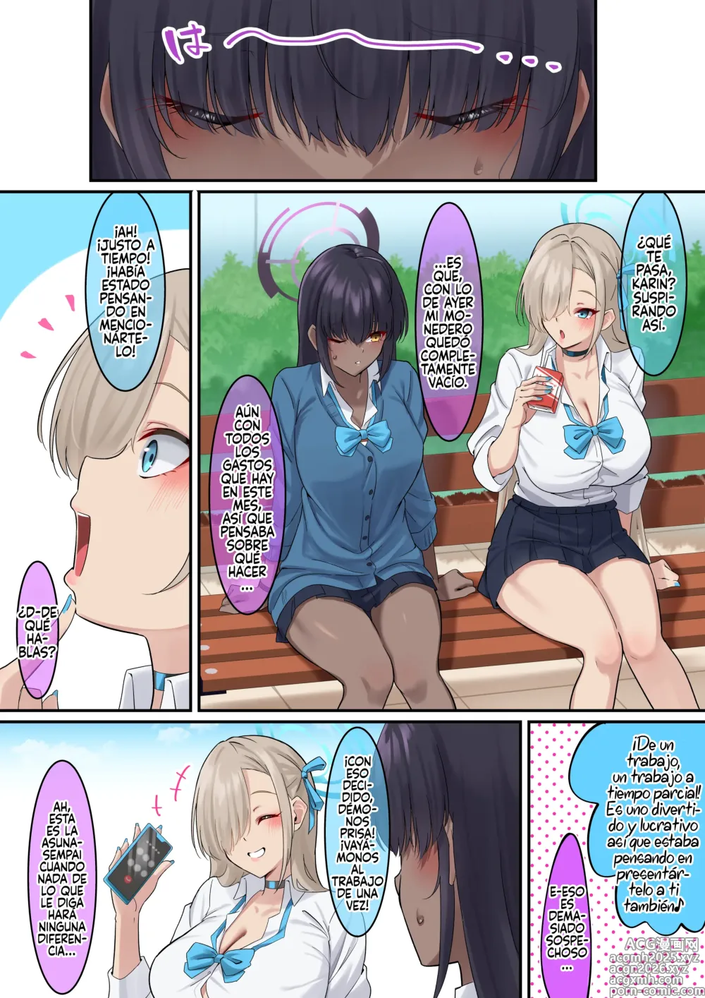 Page 2 of doujinshi Ore no Seito no Shirokuro Gal ga Dosukebe Enkou Shiteta Ken