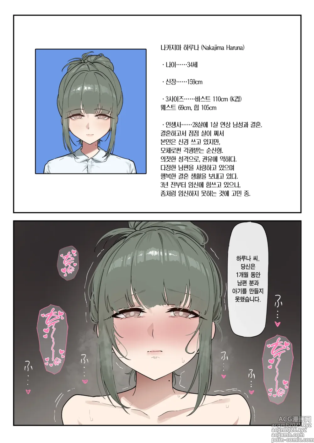 Page 2 of doujinshi 저출산대책미래청 하루나 편