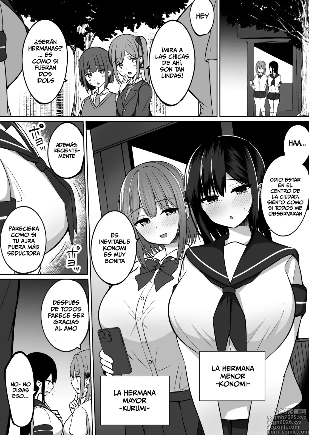 Page 4 of doujinshi Cómo Disciplinar a un Juguete Sexual de Enormes Pechos ~Las Hermanas Pervertidas de Enormes Pechos Entrenan Para Evitar Venirse porque Son Sensibles~