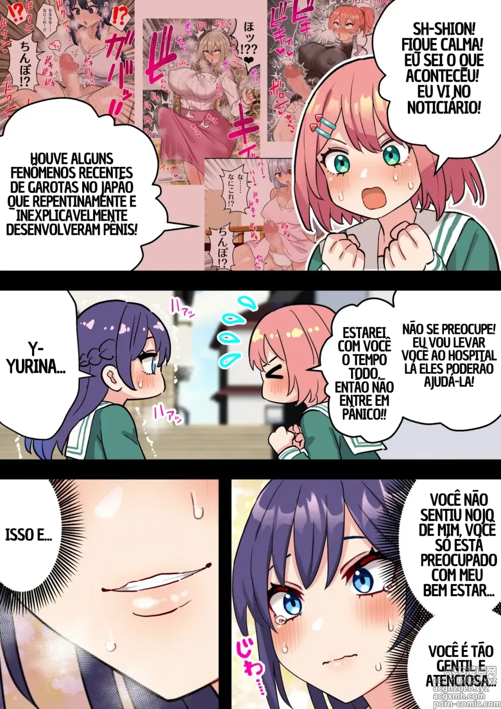 Page 8 of doujinshi Seiso Junai Yuri Couple ni Chinpo Haete Owaru Hanashi