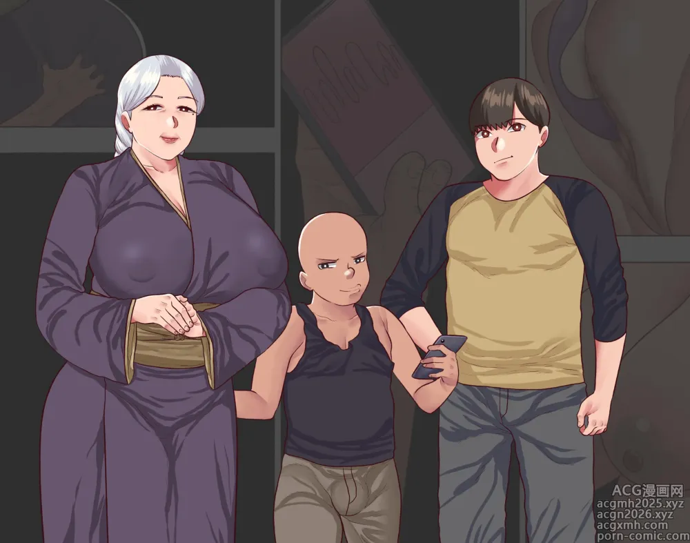 Page 27 of doujinshi Dont Steal My Grandma - No me robes a mi abuela