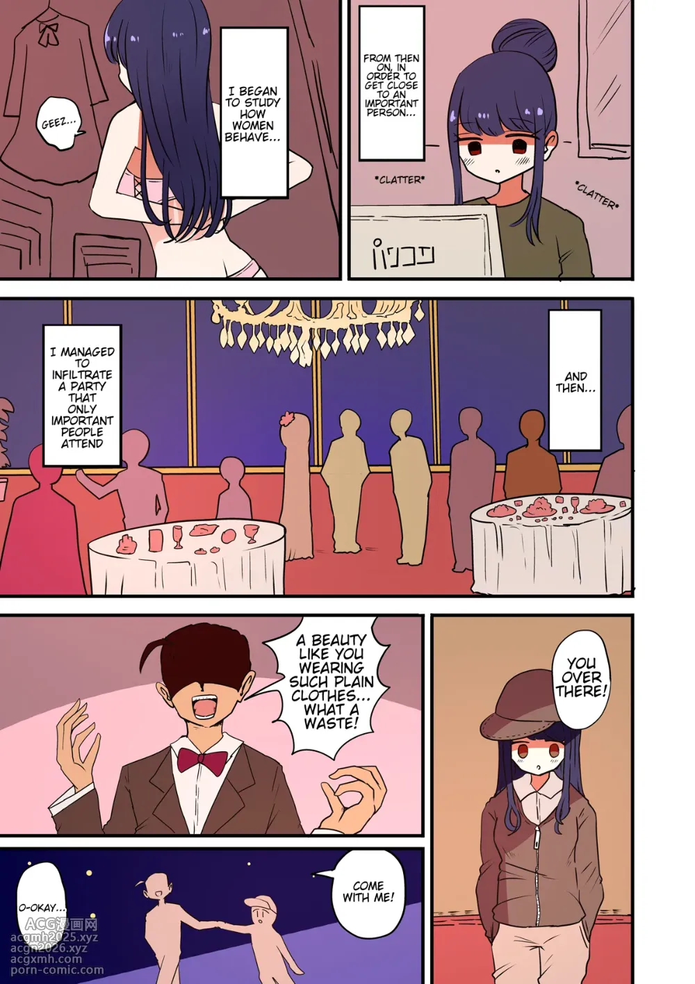 [Murasaki Nyanko Bar (Vae)] Detective disguise TS [english]-3