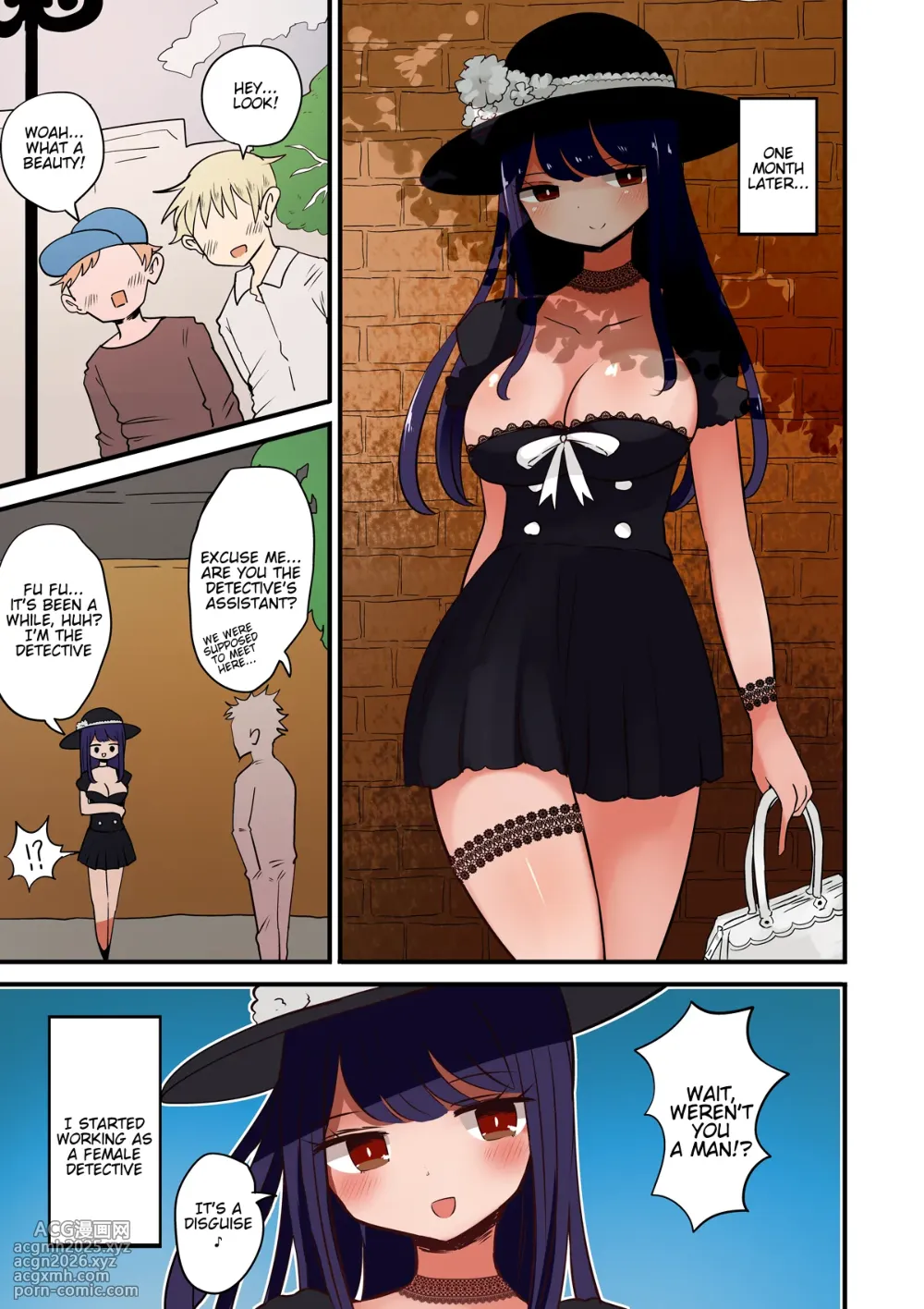 [Murasaki Nyanko Bar (Vae)] Detective disguise TS [english]-7