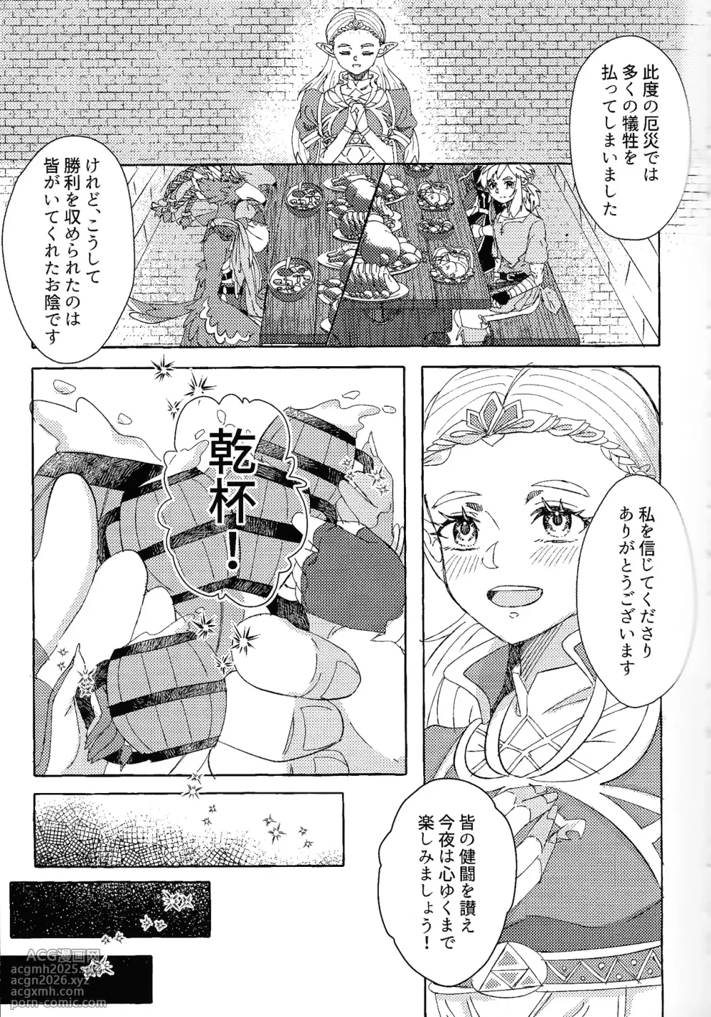 [Mamonosaida (Ten)] Arifureta happiendo (Legend of Zelda)-4