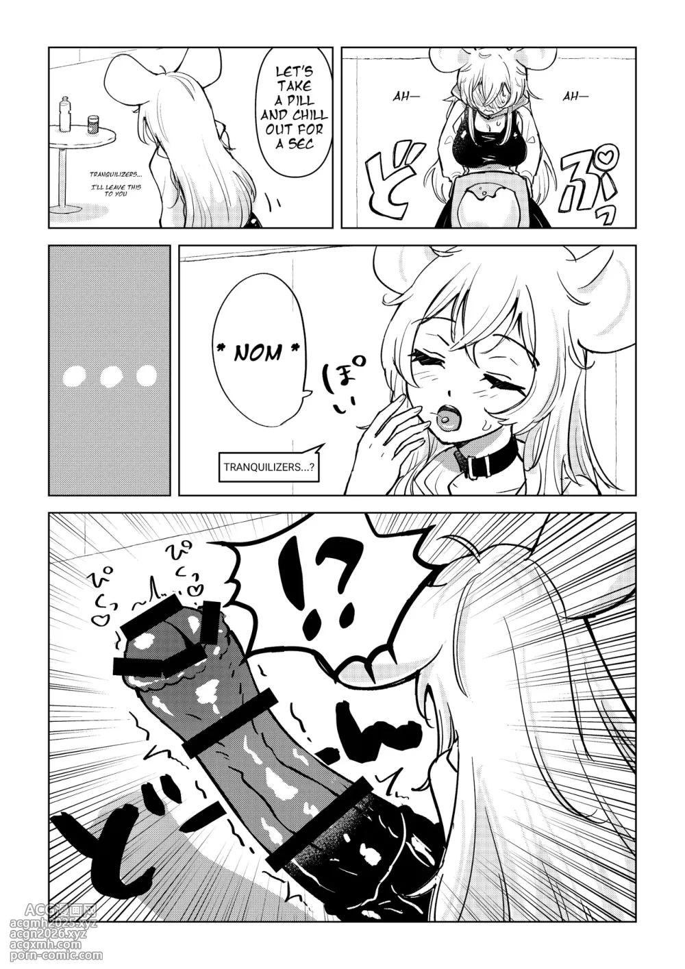 [Banibani (Bani)] Futanari Umachin Musume ga Gihindai Onanie ni Dohamari Suru Hanashi & Futanari Umachin Musume ga Futanari Nurse o Hametaosu Hanashi | The story of a futanari girl with a horse cock hooked on masturbating with a breeding dummy & The story of a futanari girl with a horse cock mounting a futanari nurse [English] [PinetKami]-6